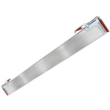 Aluminiumplanka för lastbilar med presenning.