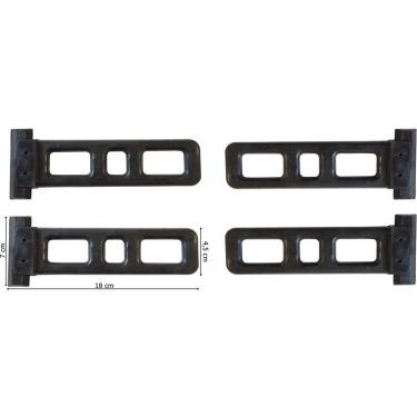 SCANIA SERIES 4 / 5 / 6 / 7 MUDGUARD CLIP 4 PCS