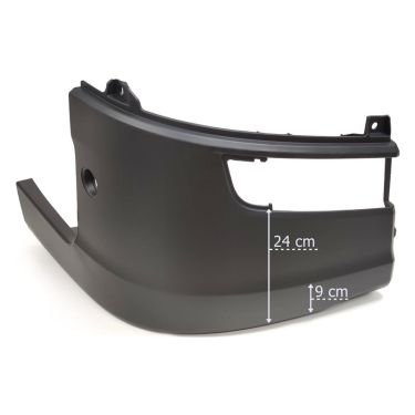 Scania P/G/R/S 2017- Next Gen bumper corner medium height right side