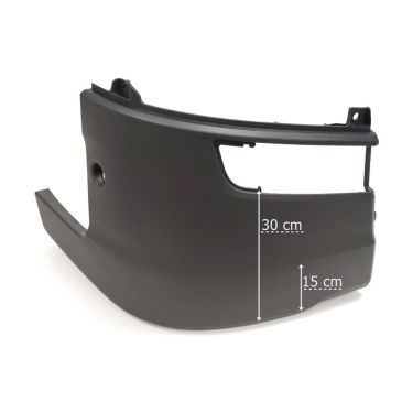 Scania P/G/R/S 2017- Bumper corner high height right side