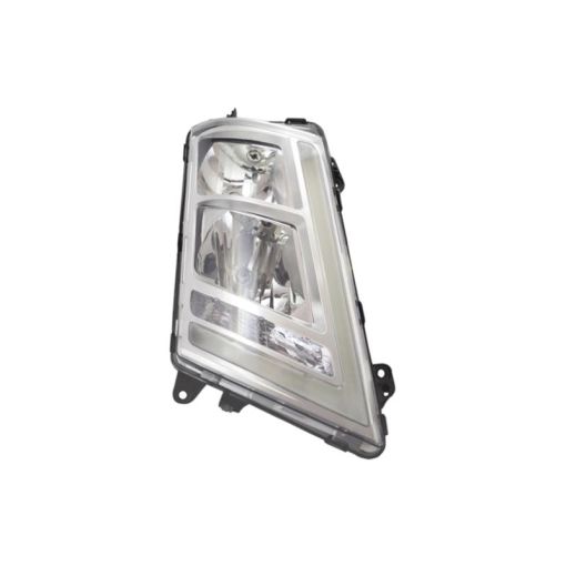 VOLVO FH4 FM4 RH HEADLAMP WITH ELECTRICALLY CONTROLLED FOG LIGHT (CHROME INSERT)
