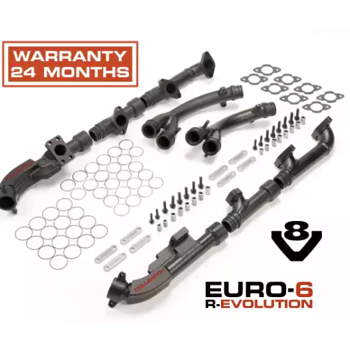 Reinforced manifolds for Scania V8 Euro 5/6 730hp