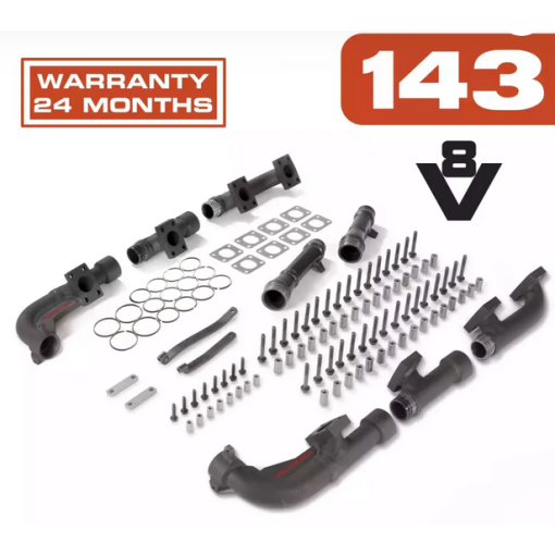 Reinforced manifolds for Scania 143 V8 