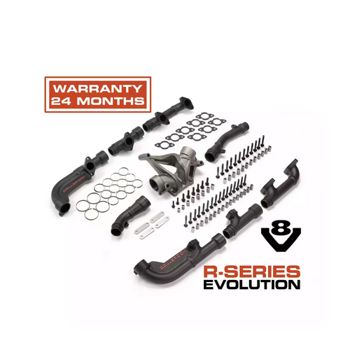 Reinforced manifolds for Scania L 164 & R V8 Euro 3/4/5
