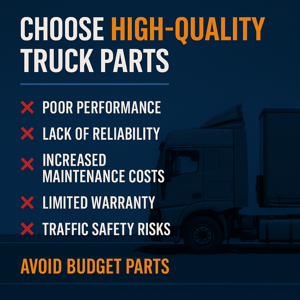 Why you should choose high quality truck parts
